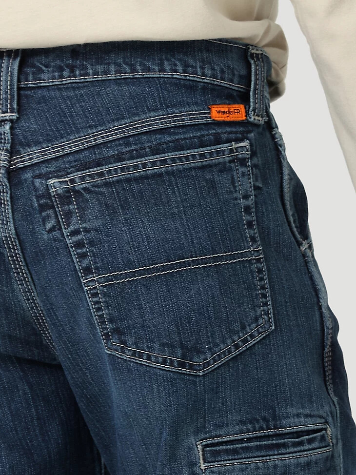 wrangler fr flammenhemmende riggs relaxed fit technician hose midstone