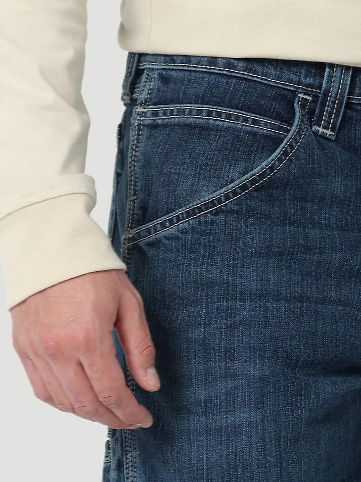 wrangler fr flammenhemmende riggs relaxed fit technician hose midstone