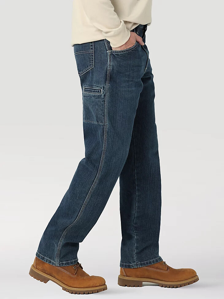 wrangler fr flammenhemmende riggs relaxed fit technician hose midstone