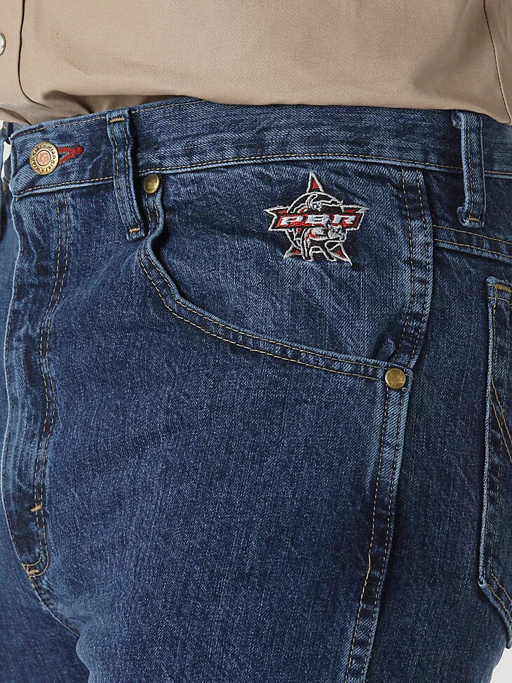 wrangler pbr slim fit jeans für herren authentic stone