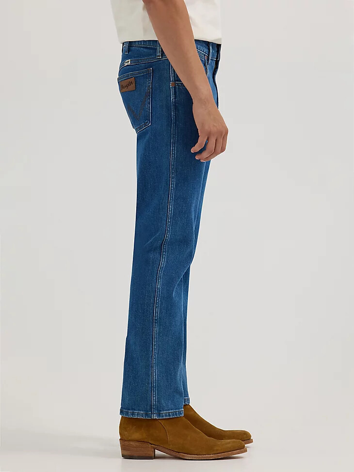 herren bootcut-jeans helle cowboy-waschung