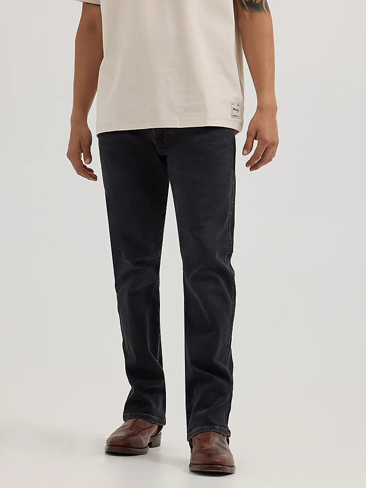 herren bootcut-jeans night fever schwarz