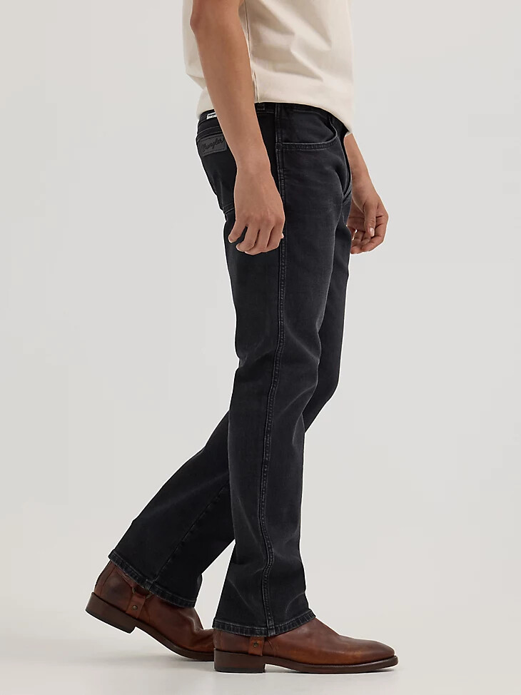 herren bootcut-jeans night fever schwarz