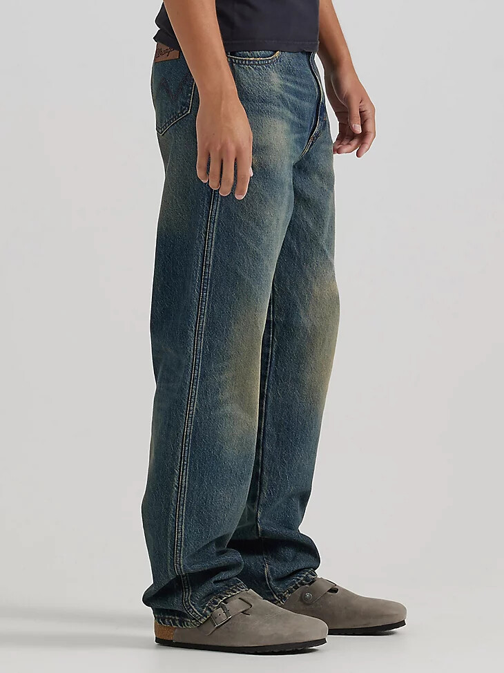 herren-jeans „idioteque mit destroyed-effekt und lockerer passform