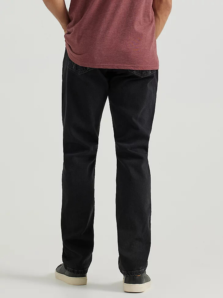herren athletic fit flex jeans schwarz gewaschen