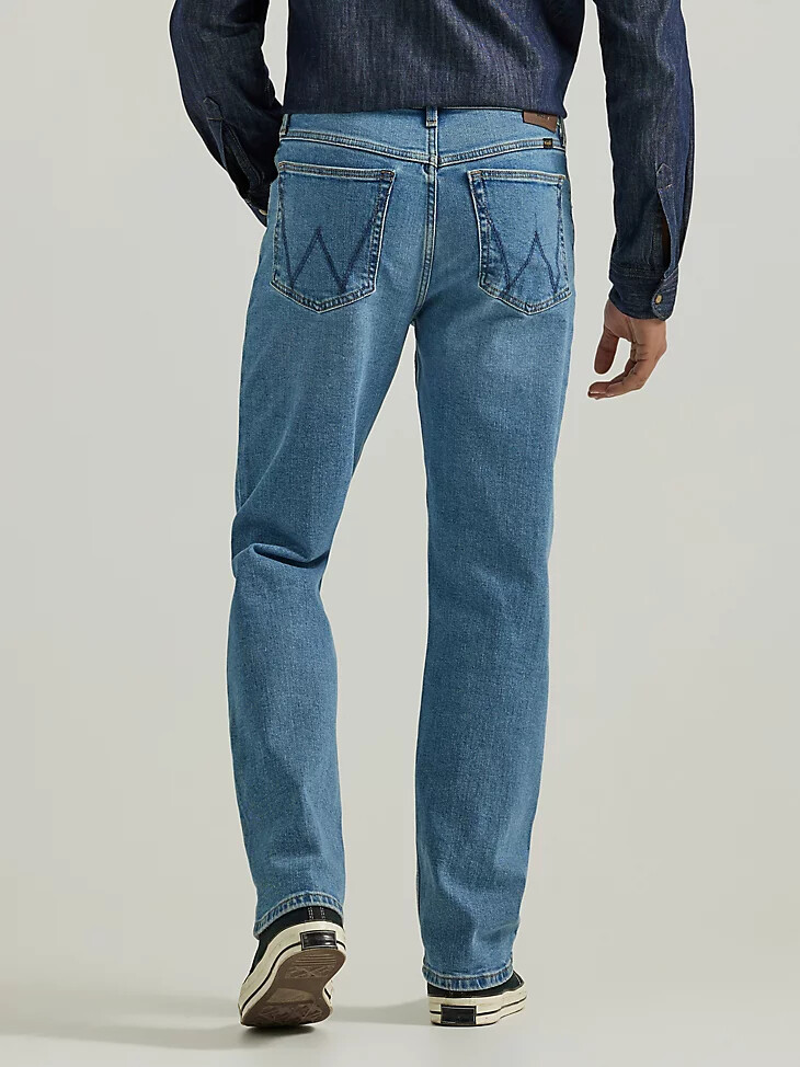 herren-jeans „regular fit flex in heller waschung