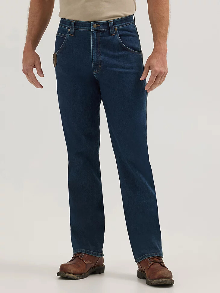 wrangler riggs workwear technische arbeitsjeans vintage wash
