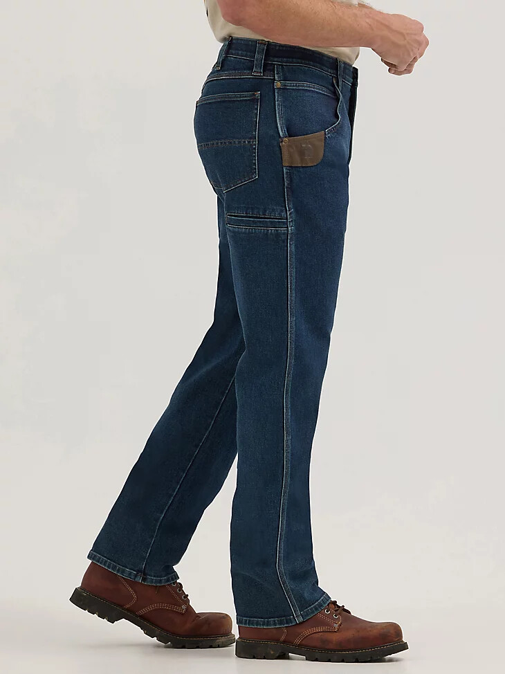 wrangler riggs workwear technische arbeitsjeans vintage wash