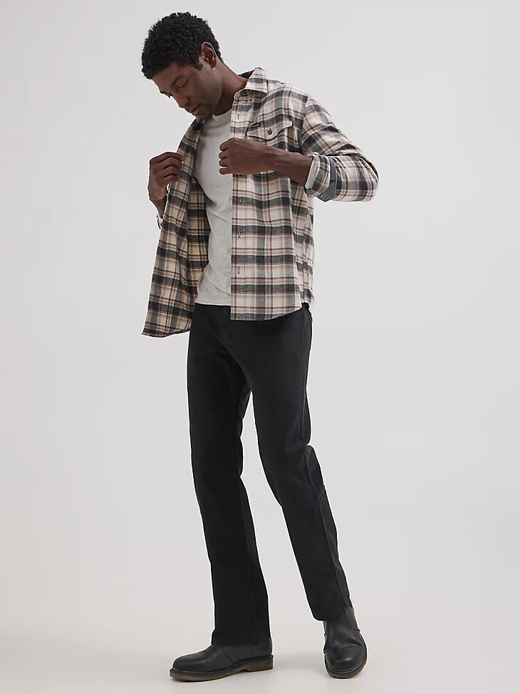 peak comfort twill hose für herren george black