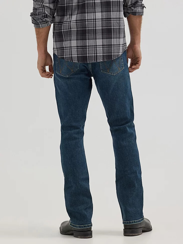klassische bootcut-jeans für herren hobbled