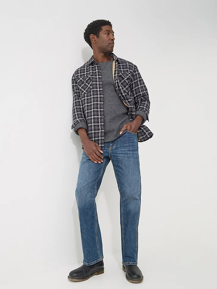 dice house herren peak comfort bootcut jeans