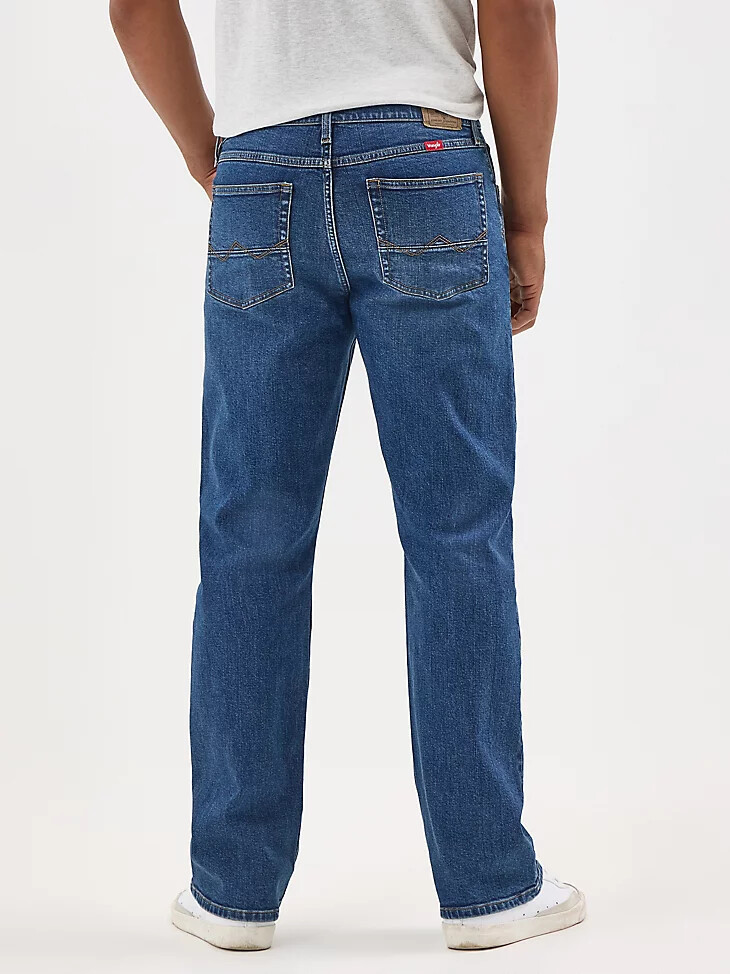 wrangler herren five star premium flex relaxed fit bootcut jeans livingston