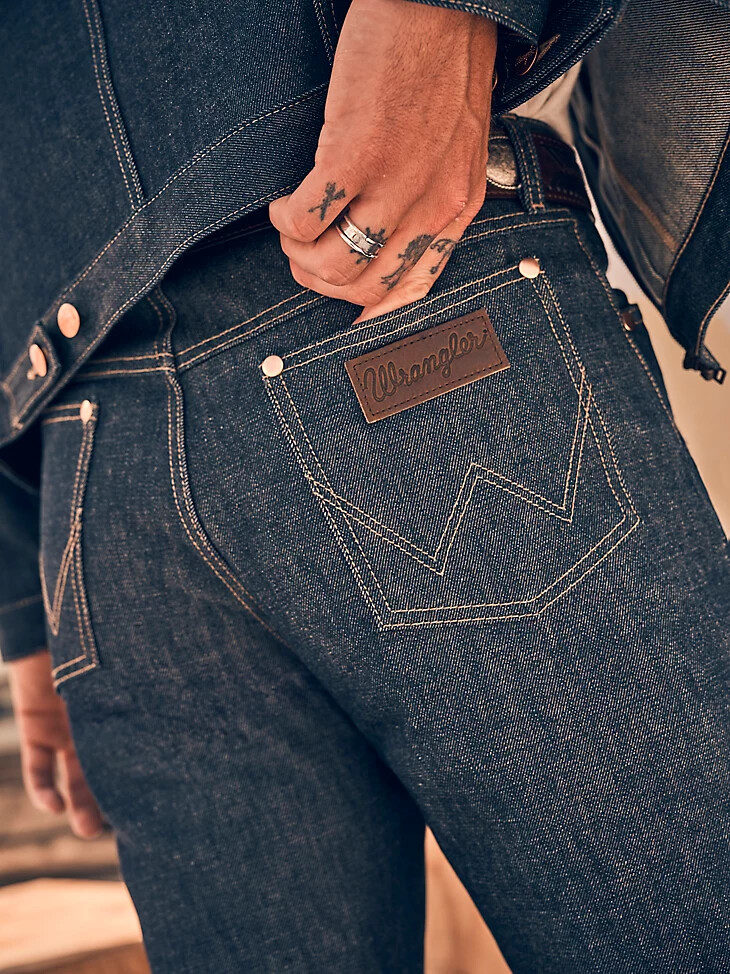 mens cone denim white oak selvedge jeans raw indigo