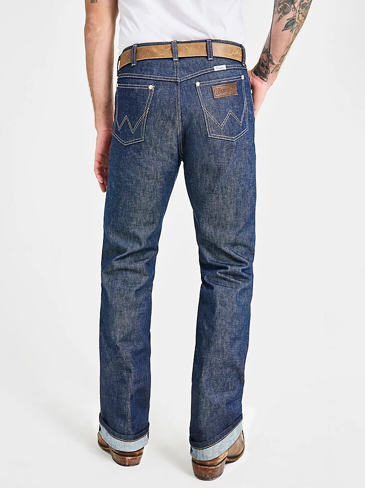mens cone denim white oak selvedge jeans raw indigo
