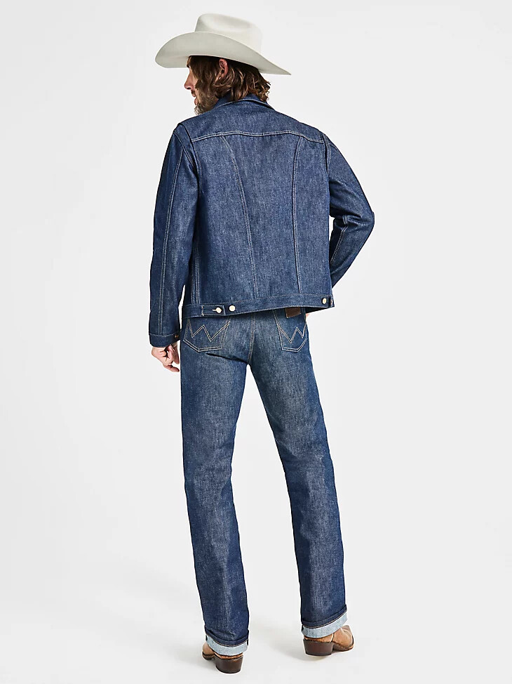 mens cone denim white oak selvedge jeans raw indigo