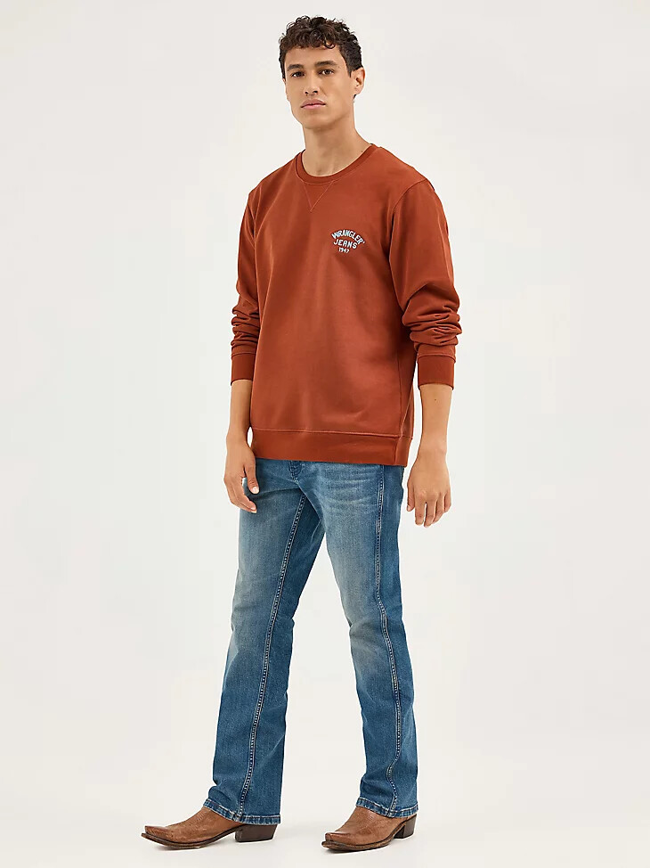 american spirit herren-bootcut-jeans
