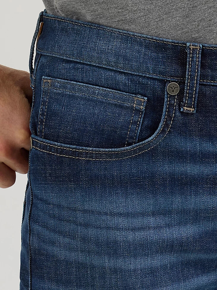 wrangler 20x nr. 44 slim fit straight leg jeans für herren modell brockton