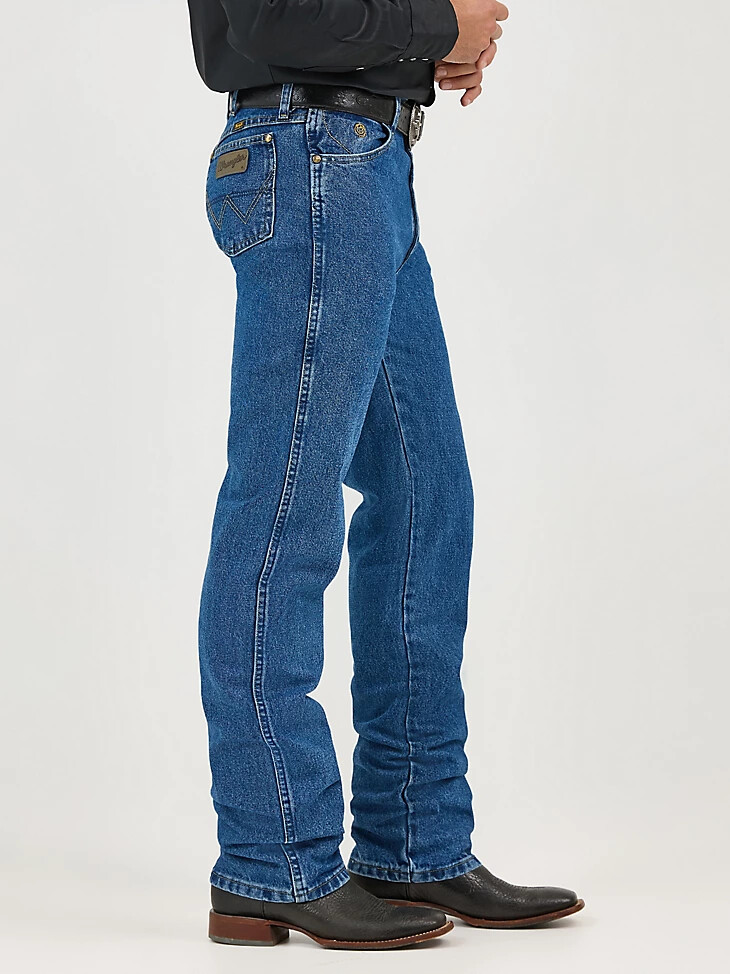 george strait cowboy cut original fit jeans schwerer stone denim