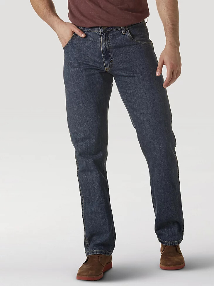wrangler rugged wear relaxed fit mid rise jeans mediterranean