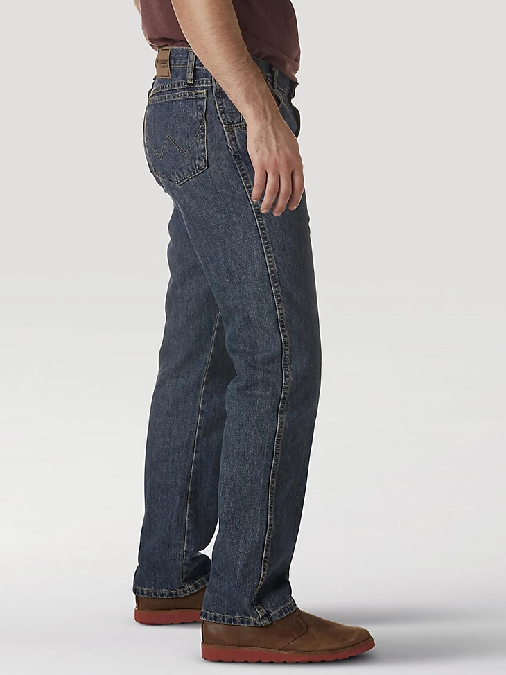wrangler rugged wear relaxed fit mid rise jeans mediterranean