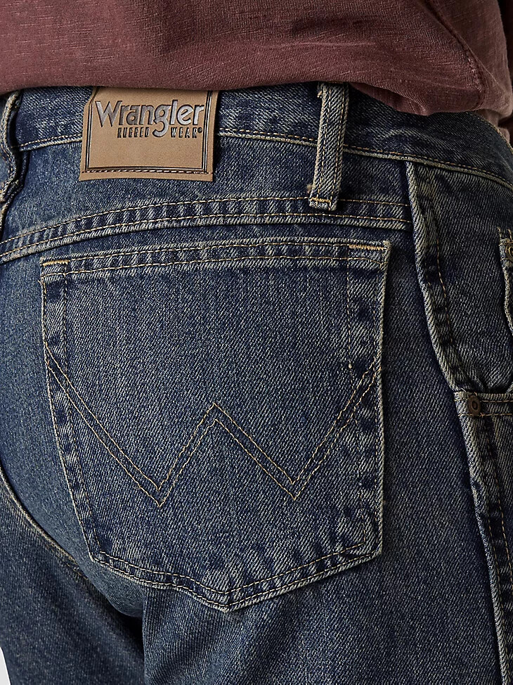 wrangler rugged wear relaxed fit mid rise jeans mediterranean