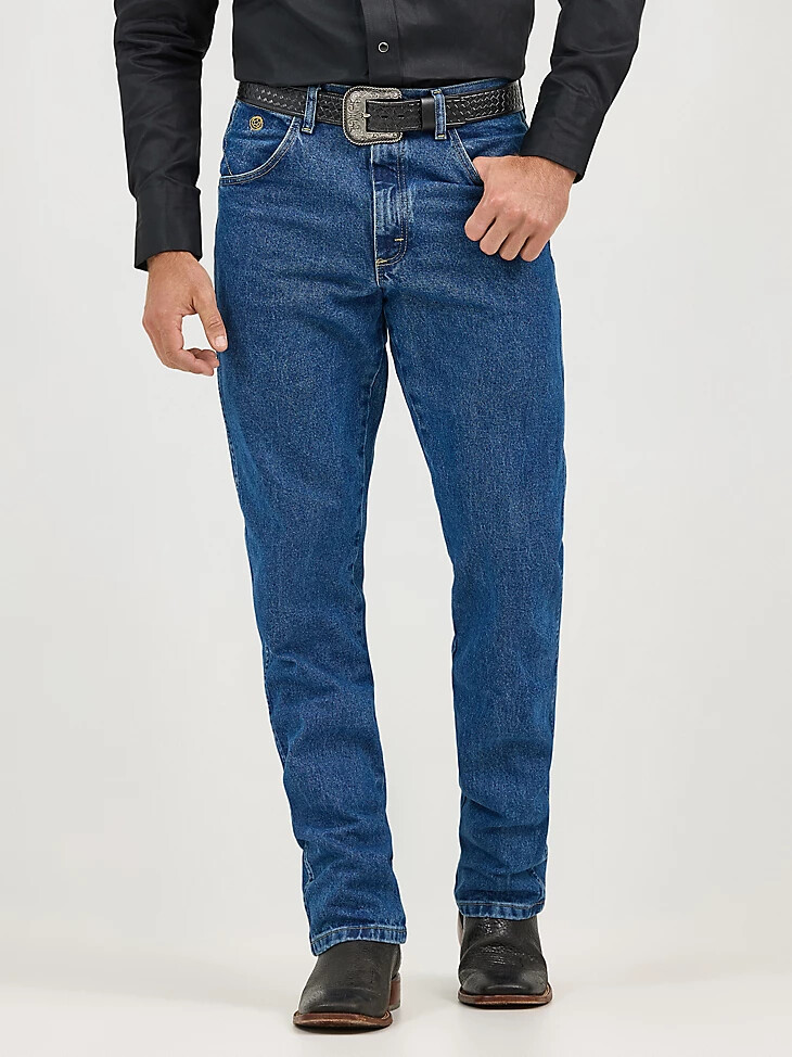 george strait cowboy cut relaxed fit jeans schwerer stone denim