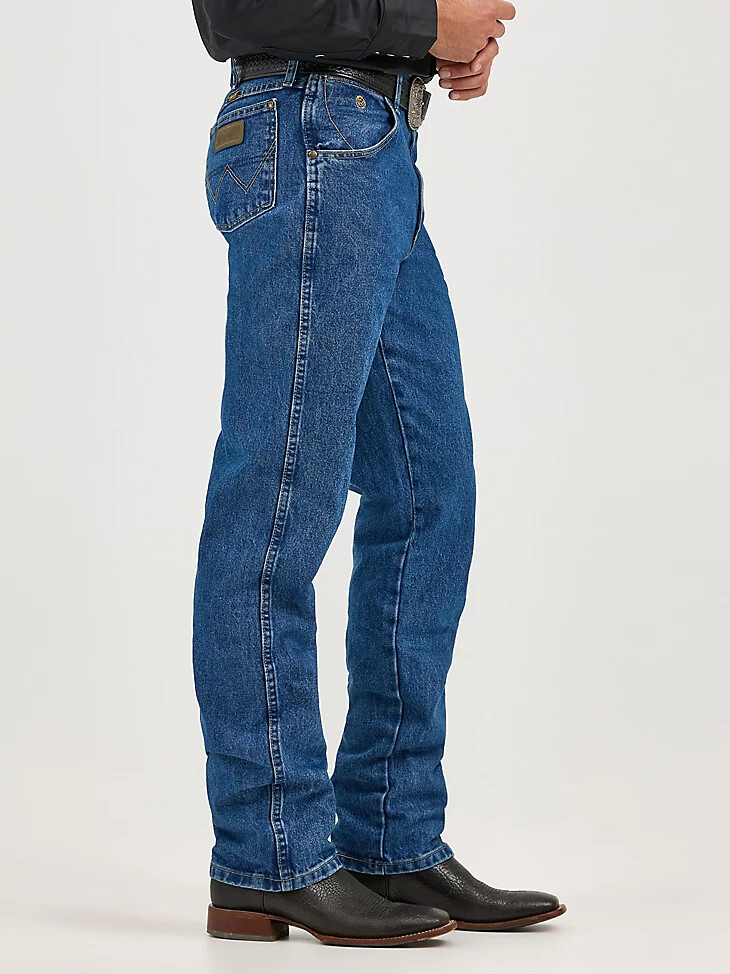 george strait cowboy cut relaxed fit jeans schwerer stone denim