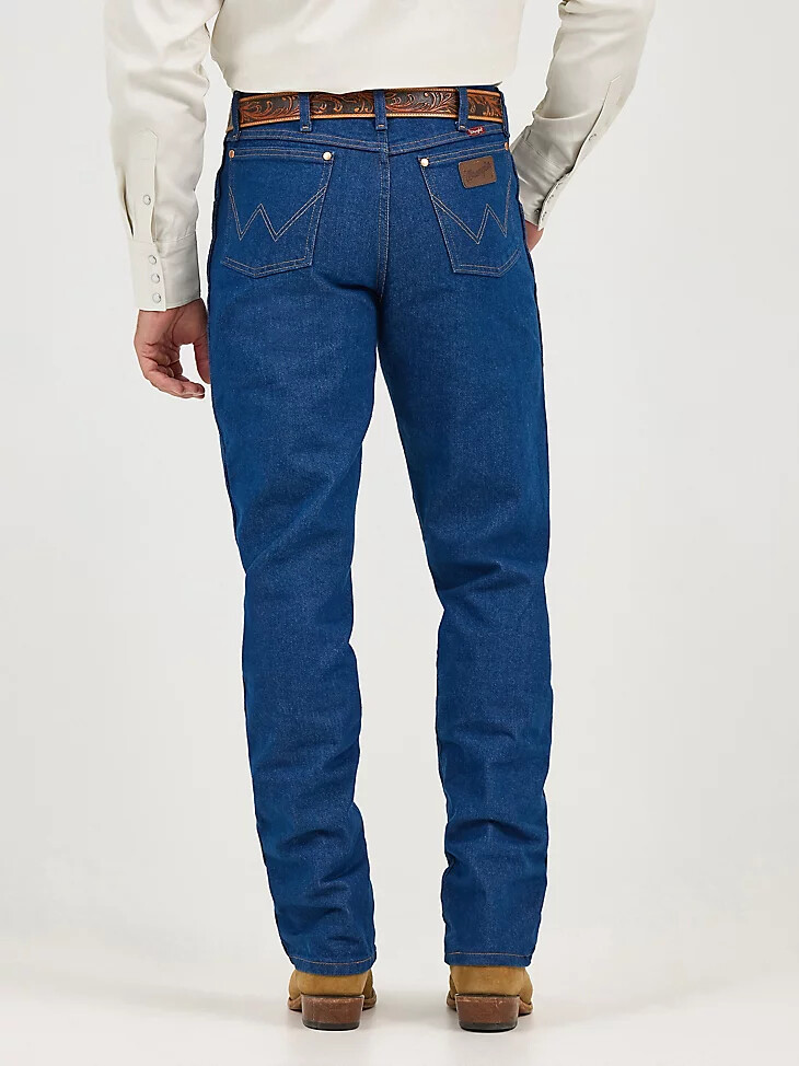 wrangler cowboy cut relaxed fit jeans vorgewaschenes indigo