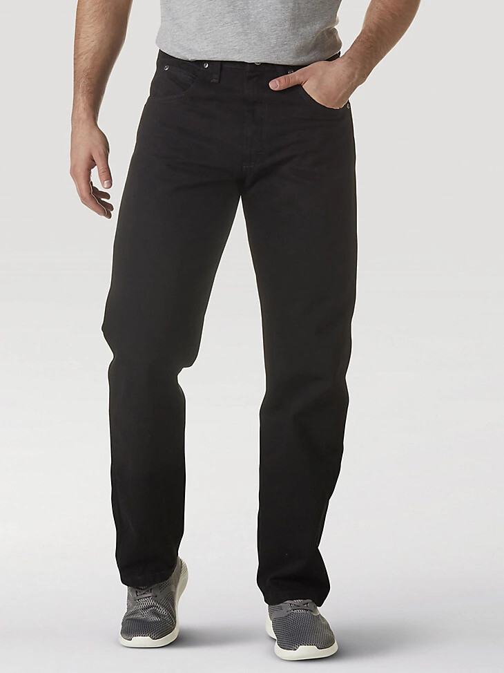 wrangler rugged wear relaxed fit jeans schwarz