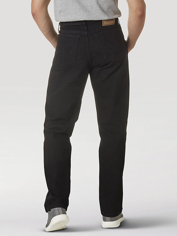 wrangler rugged wear relaxed fit jeans schwarz