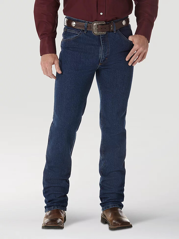 premium performance advanced comfort cowboy cut slim fit jeans ms wash