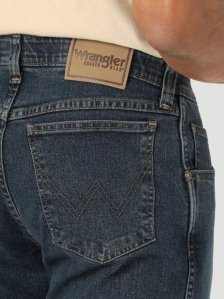 wrangler rugged wear performance series jeans reguläre passform mittelblau