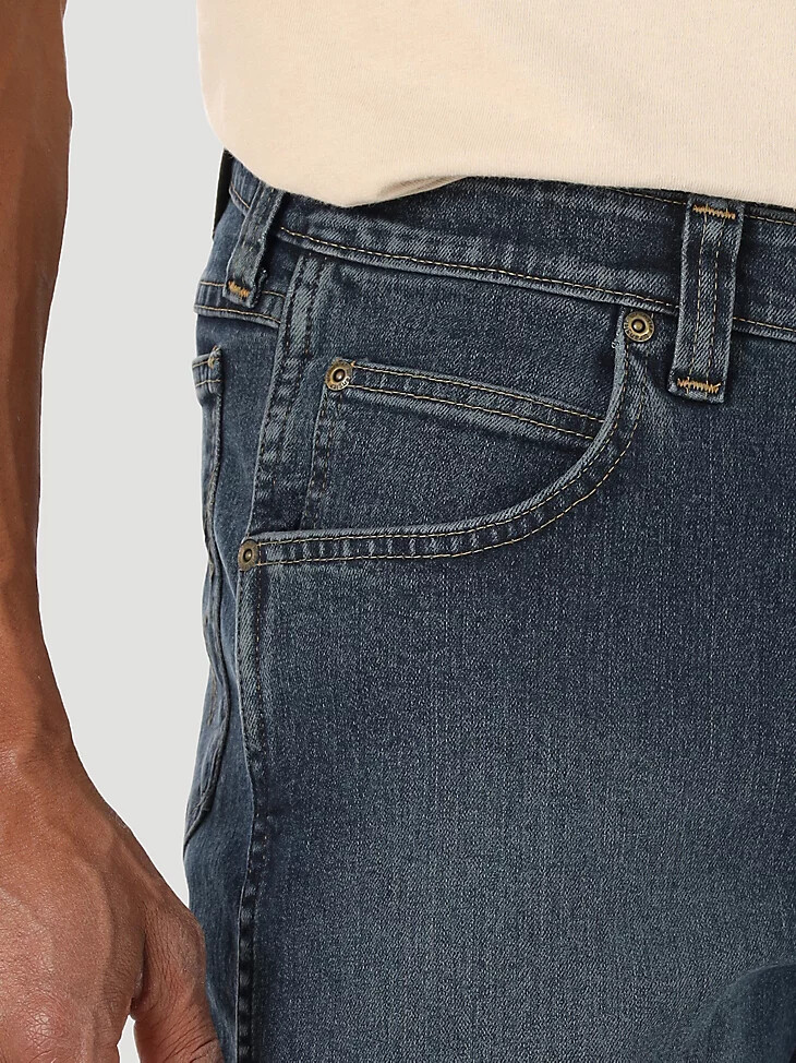 wrangler rugged wear performance series jeans reguläre passform mittelblau