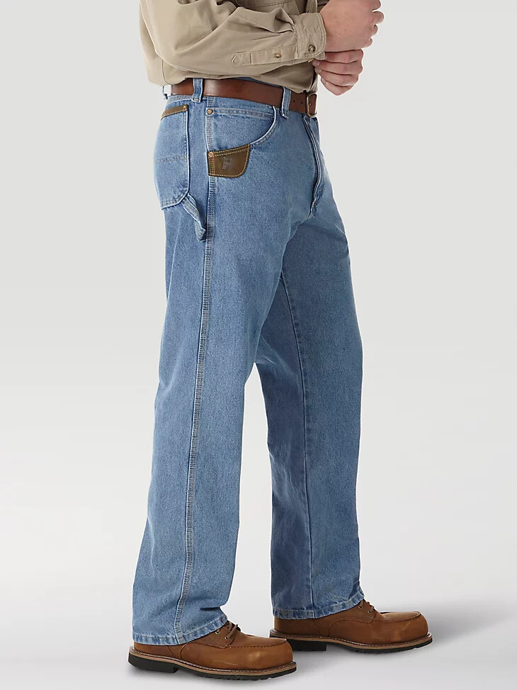 wrangler riggs workwear carpenter vintage indigo