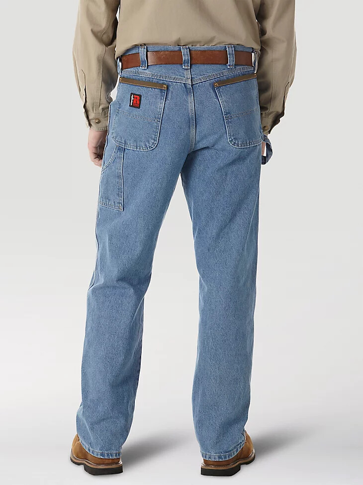 wrangler riggs workwear carpenter vintage indigo
