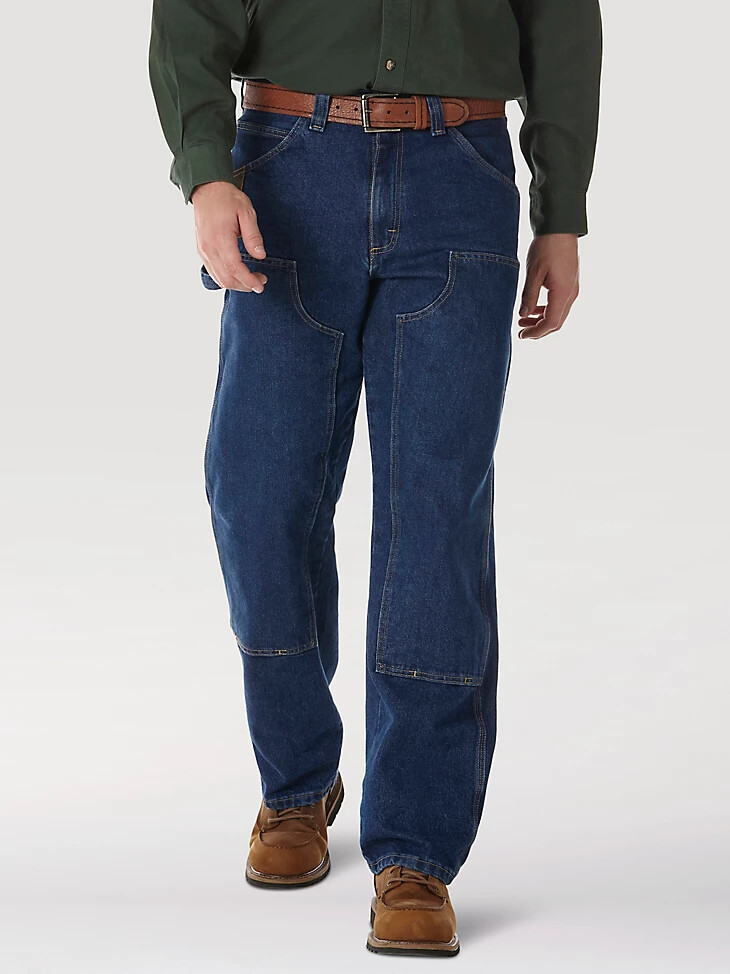 wrangler riggs workwear utility jeans antique indigo