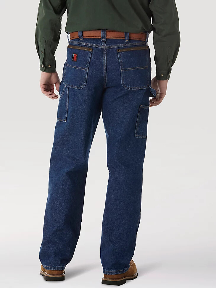 wrangler riggs workwear utility jeans antique indigo