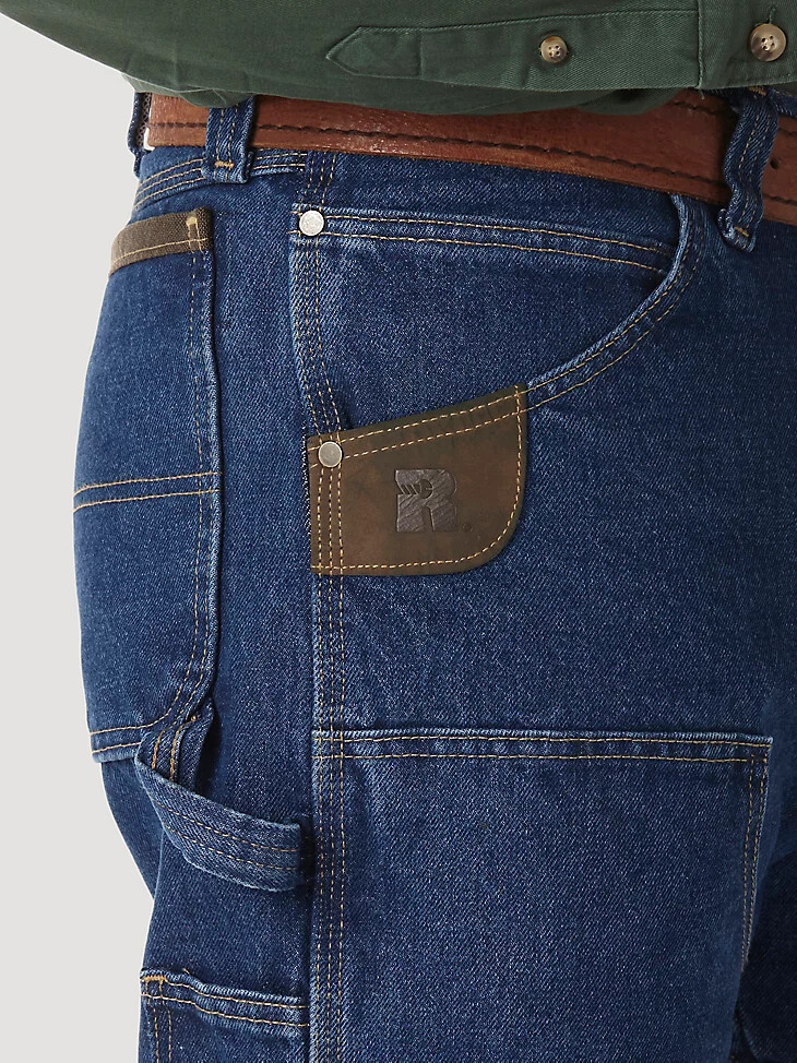 wrangler riggs workwear utility jeans antique indigo
