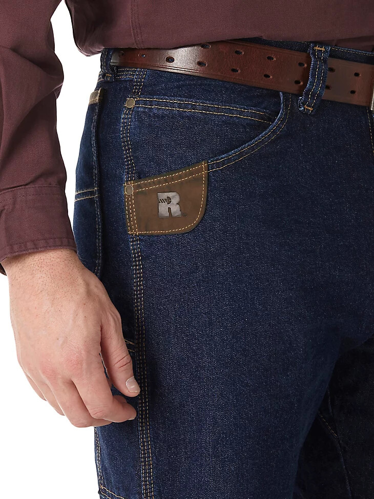wrangler riggs workwear contractor jeans antique indigo