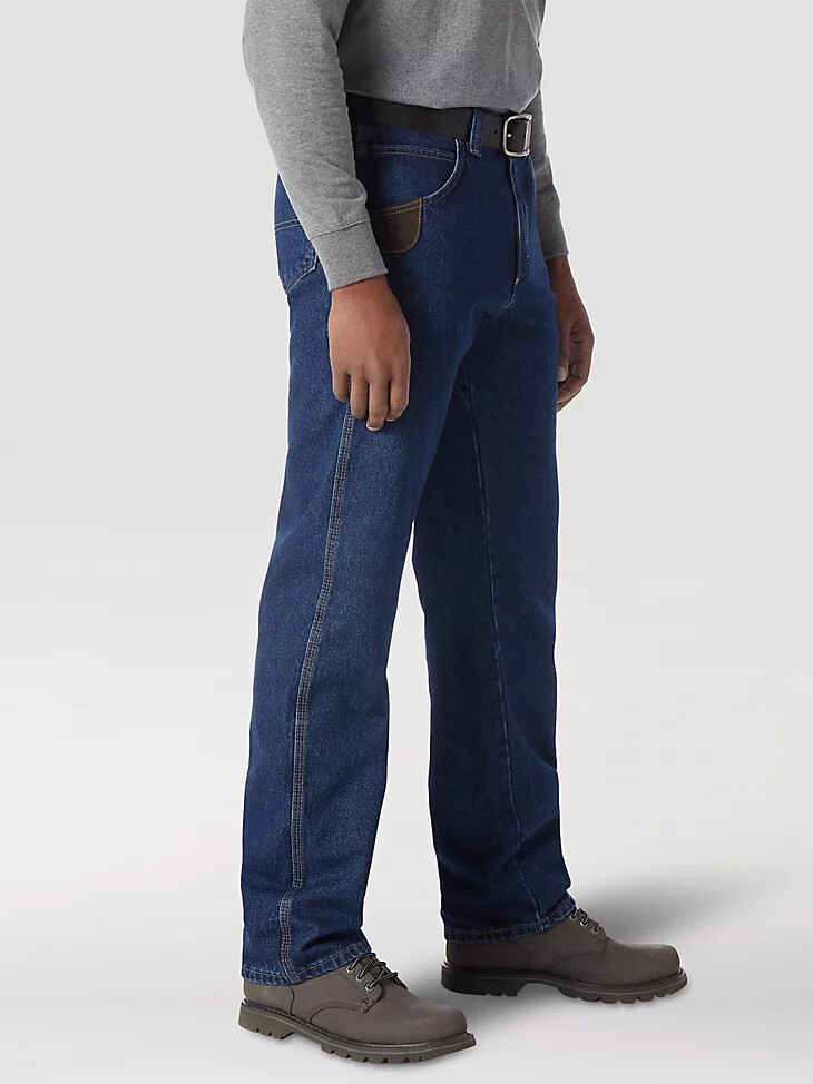 wrangler riggs workwear five pocket jeans antique indigo
