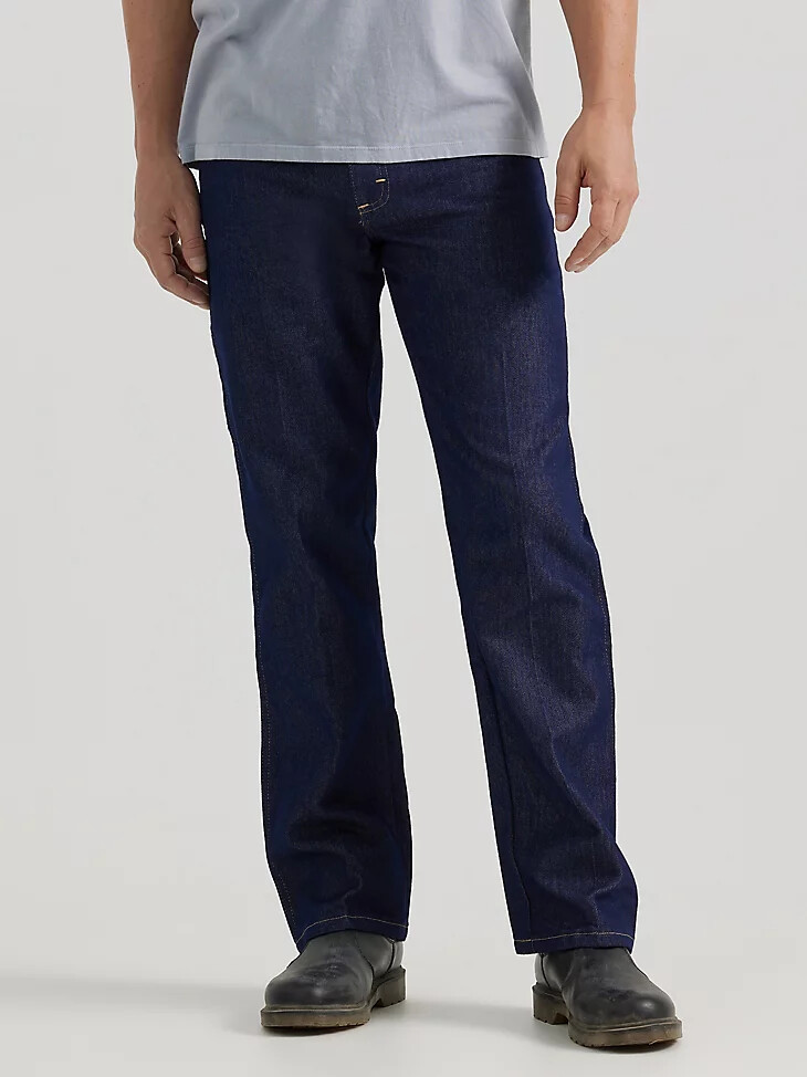wrangler herren five star premium regular flex fit jeans dunkelindigo