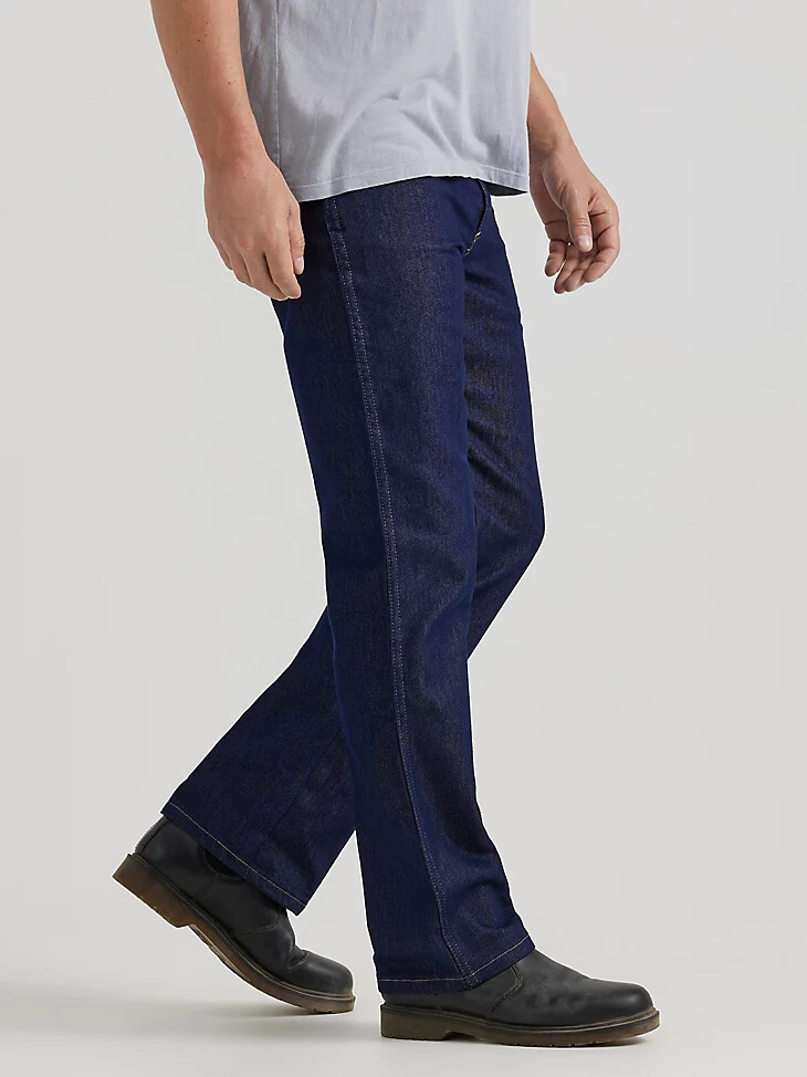 wrangler herren five star premium regular flex fit jeans dunkelindigo