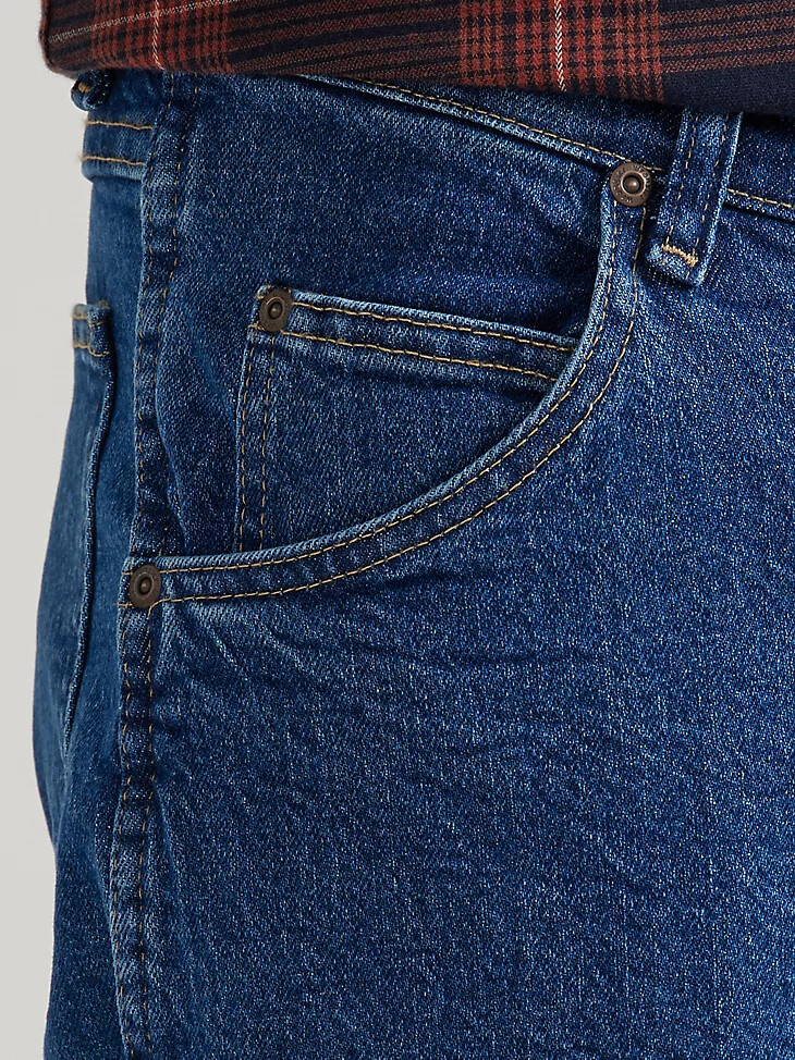 wrangler comfort solutions series comfort fit jeans dark flex