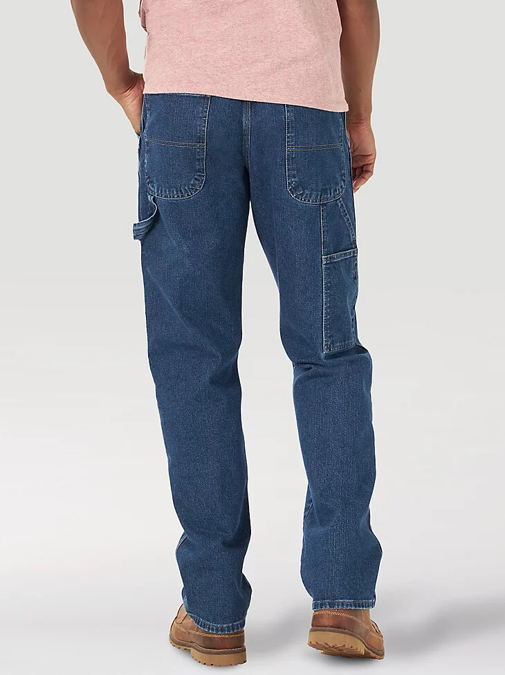 wrangler herren five star premium carpenter jeans dark vintage