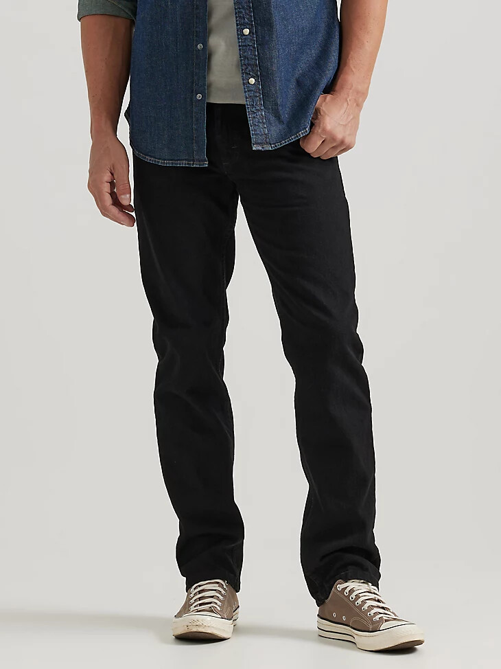 wrangler five star premium denim regular fit jeans anthrazit