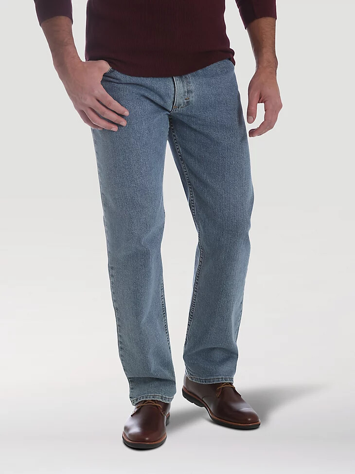 wrangler five star premium performance series jeans regular fit helle waschung