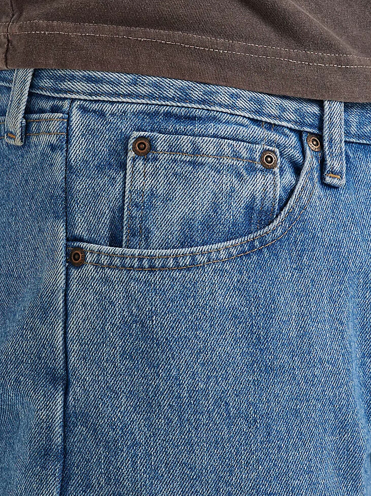 wrangler five star premium denim relaxed fit jeans stone bleach