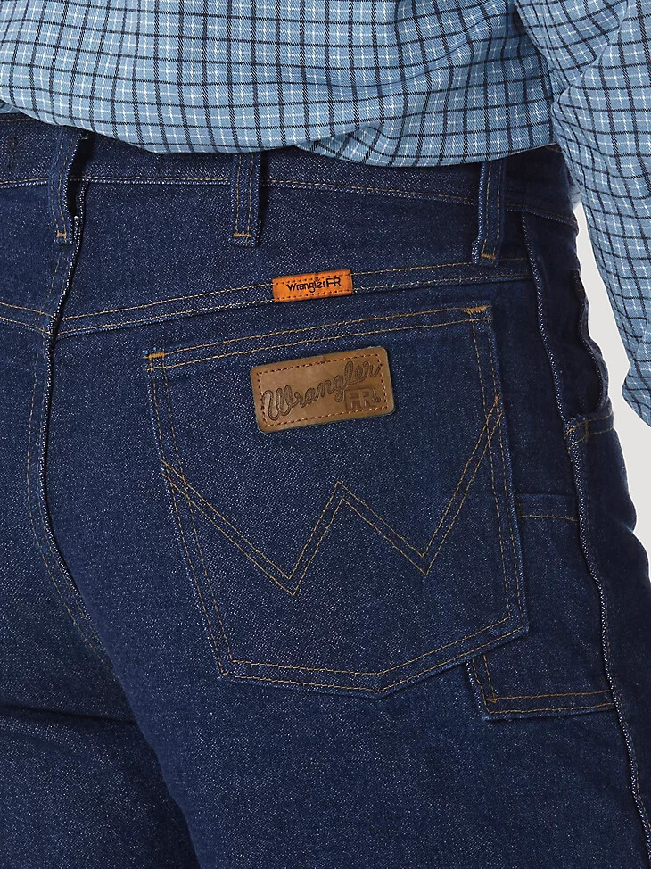 wrangler fr flammhemmende jeans mit relaxed fit vorwÄsche