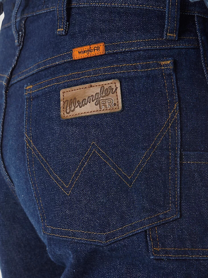 wrangler fr flammhemmende jeans mit relaxed fit vorwÄsche