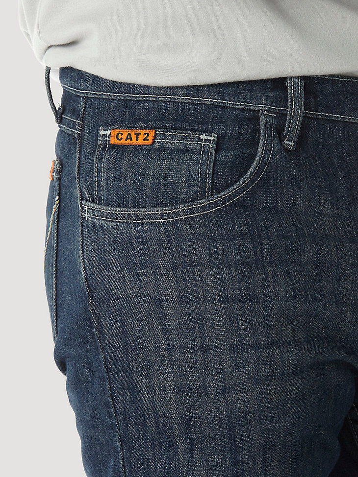 wrangler fr flammhemmende 20x bootcut jeans wd wash